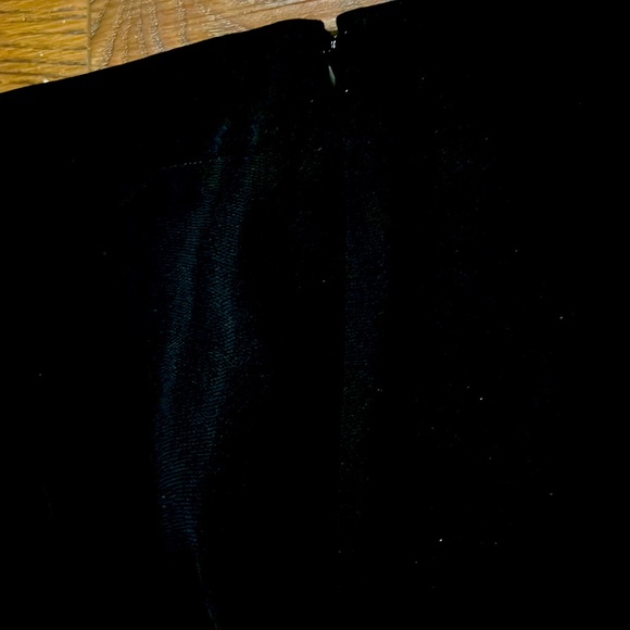 NWOT Talbots 4P Dark Black Dress Skirt flared skirt Date night flirty Sale - Picture 8 of 8